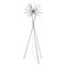 Modern Home 71" Silver Acrylic Chrome Finish Floor Lamp